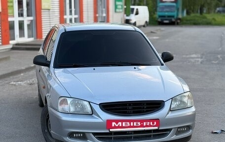 Hyundai Accent II, 2007 год, 600 000 рублей, 3 фотография