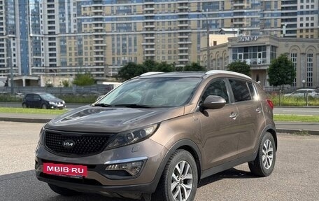 KIA Sportage III, 2015 год, 1 350 000 рублей, 3 фотография