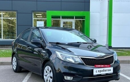 KIA Rio III рестайлинг, 2015 год, 820 000 рублей, 3 фотография