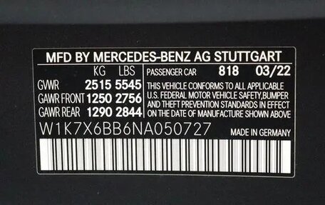 Mercedes-Benz AMG GT I рестайлинг, 2022 год, 9 152 407 рублей, 32 фотография