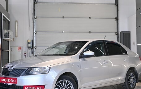 Skoda Rapid I, 2014 год, 895 000 рублей, 13 фотография