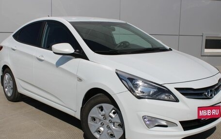 Hyundai Solaris II рестайлинг, 2016 год, 849 000 рублей, 3 фотография