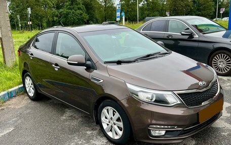 KIA Rio III рестайлинг, 2016 год, 870 000 рублей, 2 фотография