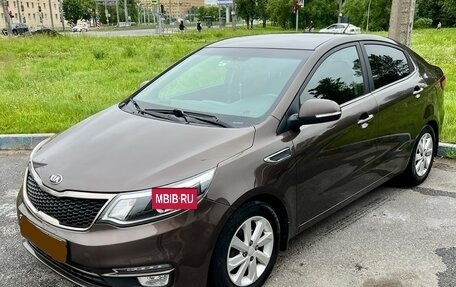KIA Rio III рестайлинг, 2016 год, 870 000 рублей, 3 фотография