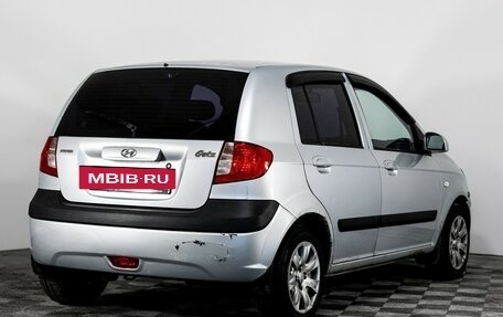 Hyundai Getz I рестайлинг, 2007 год, 499 000 рублей, 5 фотография