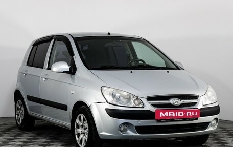 Hyundai Getz I рестайлинг, 2007 год, 499 000 рублей, 3 фотография