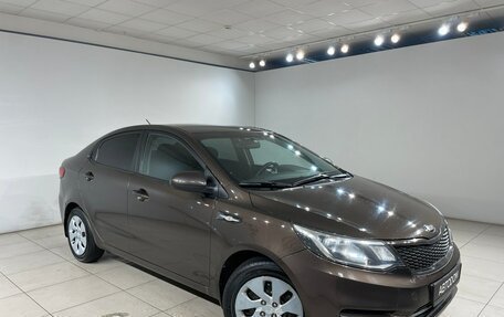 KIA Rio III рестайлинг, 2016 год, 999 000 рублей, 7 фотография