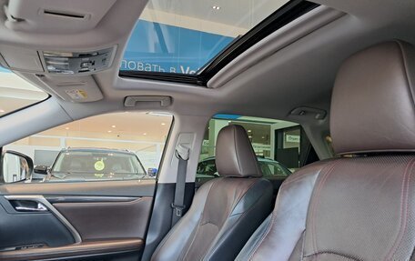 Lexus RX IV рестайлинг, 2017 год, 3 140 000 рублей, 29 фотография