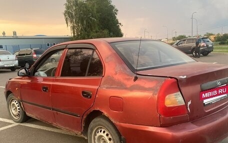 Hyundai Accent II, 2005 год, 115 000 рублей, 3 фотография