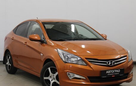 Hyundai Solaris II рестайлинг, 2016 год, 990 000 рублей, 3 фотография