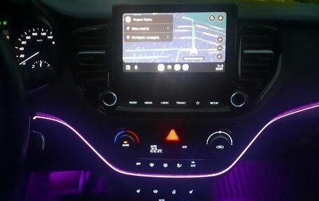 Hyundai Solaris II рестайлинг, 2021 год, 1 450 000 рублей, 17 фотография