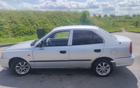 Hyundai Accent II, 2005 год, 200 000 рублей, 10 фотография