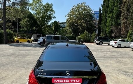 Mercedes-Benz S-Класс, 2016 год, 6 000 000 рублей, 9 фотография