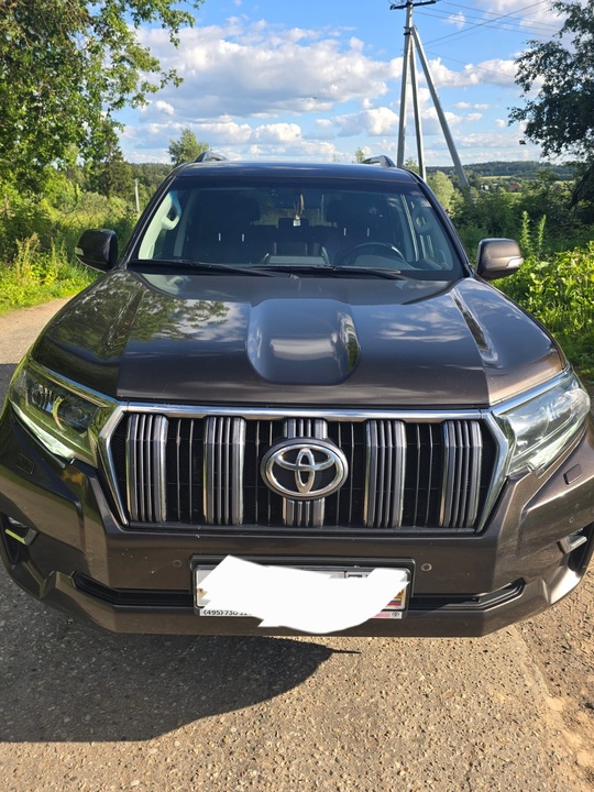 Toyota Land Cruiser Prado 150 рестайлинг 2, 2018 год, 5 200 000 рублей, 1 фотография