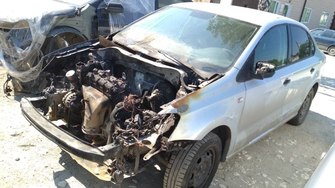 Volkswagen Polo V, 2014 год, 100 000 рублей, 1 фотография