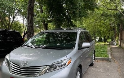 Toyota Sienna III, 2016 год, 3 250 000 рублей, 1 фотография