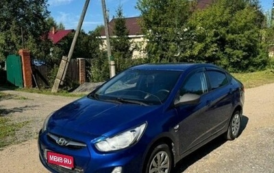 Hyundai Solaris II рестайлинг, 2012 год, 530 000 рублей, 1 фотография