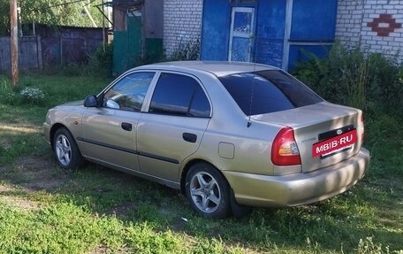 Hyundai Accent II, 2004 год, 199 000 рублей, 10 фотография