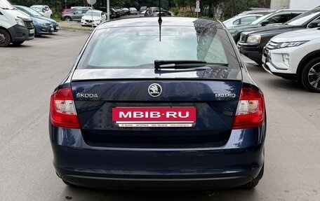 Skoda Rapid I, 2014 год, 1 200 000 рублей, 6 фотография