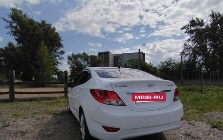 Hyundai Solaris II рестайлинг, 2012 год, 1 150 000 рублей, 8 фотография