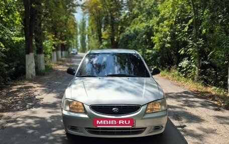 Hyundai Accent II, 2004 год, 526 000 рублей, 4 фотография