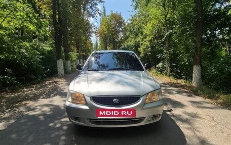 Hyundai Accent II, 2004 год, 526 000 рублей, 3 фотография