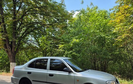Hyundai Accent II, 2004 год, 526 000 рублей, 13 фотография