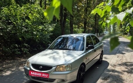 Hyundai Accent II, 2004 год, 526 000 рублей, 10 фотография