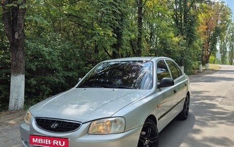 Hyundai Accent II, 2004 год, 526 000 рублей, 12 фотография