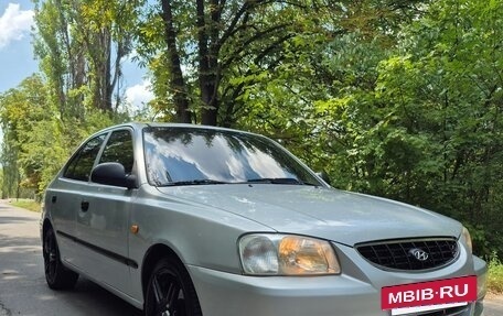 Hyundai Accent II, 2004 год, 526 000 рублей, 14 фотография