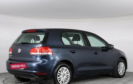 Volkswagen Golf VI, 2010 год, 849 000 рублей, 5 фотография