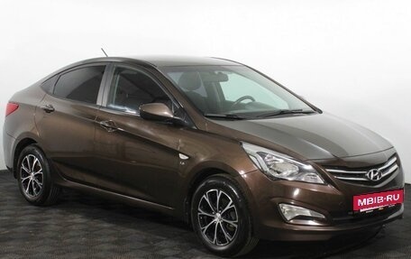 Hyundai Solaris II рестайлинг, 2015 год, 925 000 рублей, 3 фотография