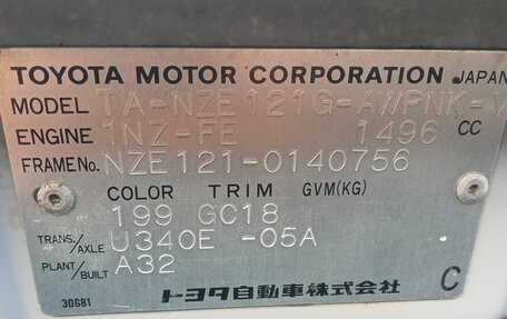 Toyota Corolla, 2000 год, 650 000 рублей, 18 фотография