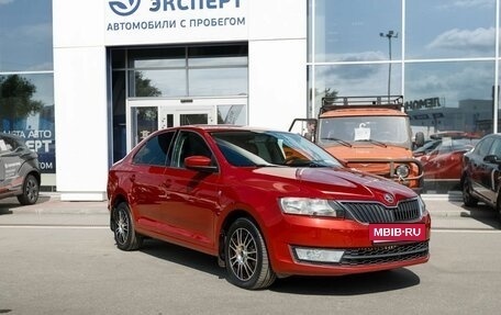 Skoda Rapid I, 2014 год, 859 000 рублей, 3 фотография