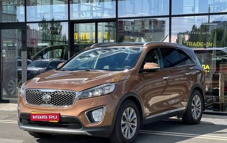 KIA Sorento III Prime рестайлинг, 2016 год, 2 200 000 рублей, 1 фотография