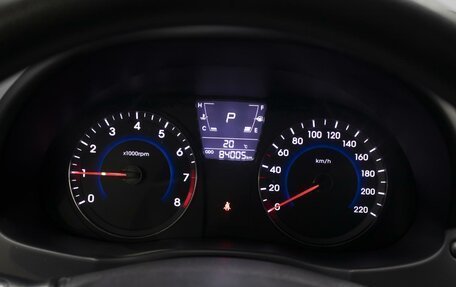 Hyundai Solaris II рестайлинг, 2012 год, 880 000 рублей, 14 фотография