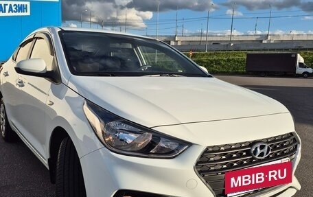 Hyundai Solaris II рестайлинг, 2017 год, 1 350 000 рублей, 5 фотография