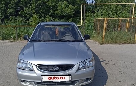 Hyundai Accent II, 2007 год, 390 000 рублей, 1 фотография