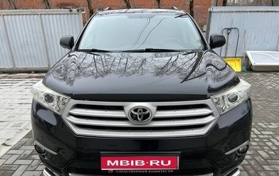 Toyota Highlander III, 2013 год, 2 250 000 рублей, 1 фотография