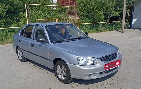 Hyundai Accent II, 2007 год, 390 000 рублей, 2 фотография