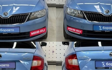 Skoda Rapid I, 2016 год, 1 050 000 рублей, 10 фотография