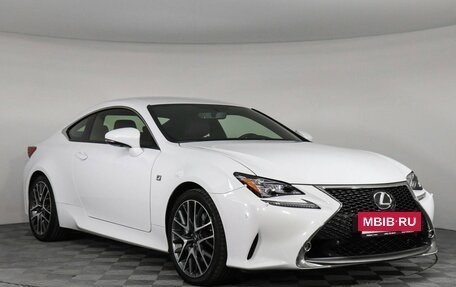 Lexus RC I рестайлинг, 2015 год, 3 500 000 рублей, 3 фотография