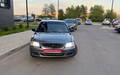 Hyundai Accent II, 2002 год, 150 000 рублей, 2 фотография