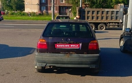 Volkswagen Golf III, 1993 год, 100 000 рублей, 5 фотография