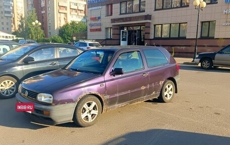 Volkswagen Golf III, 1993 год, 100 000 рублей, 9 фотография