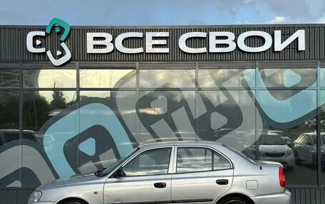 Hyundai Accent II, 2005 год, 435 000 рублей, 9 фотография
