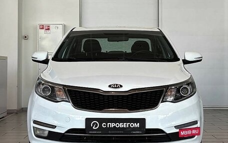 KIA Rio III рестайлинг, 2016 год, 969 000 рублей, 2 фотография