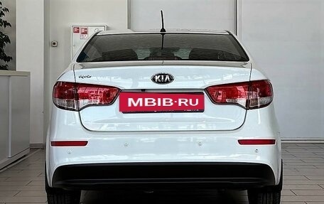KIA Rio III рестайлинг, 2016 год, 969 000 рублей, 6 фотография