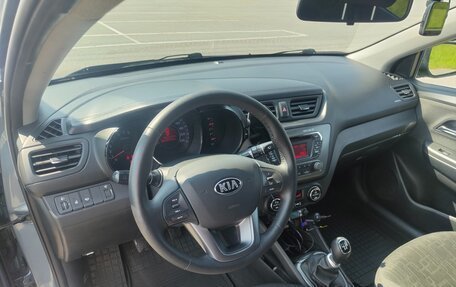 KIA Rio III рестайлинг, 2013 год, 7 фотография