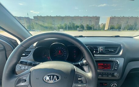KIA Rio III рестайлинг, 2013 год, 30 фотография